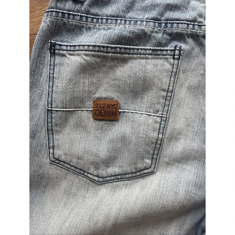 212 NYC Jeans Mens 36x32 Blue Baggy Denim Y2K‎ streetwear South Pole Style